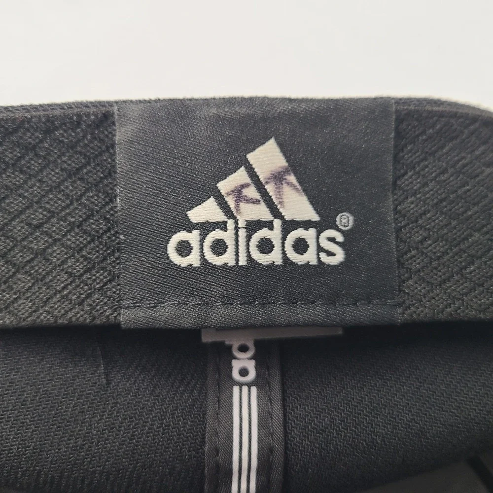 Adidas Hat Fitted L-XL Black Purple‎ Lions L Logo Flat Brim Baseball Casual Men